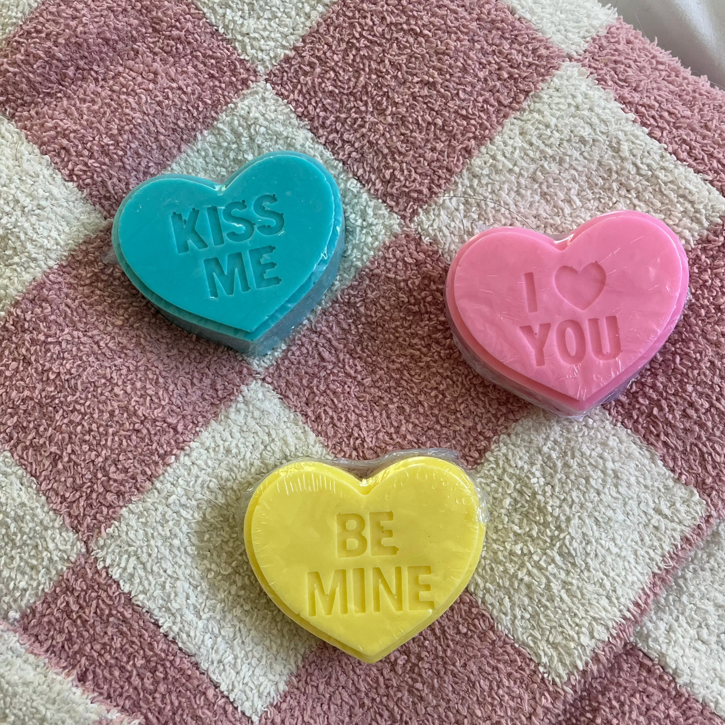 Candy Heart Soaps