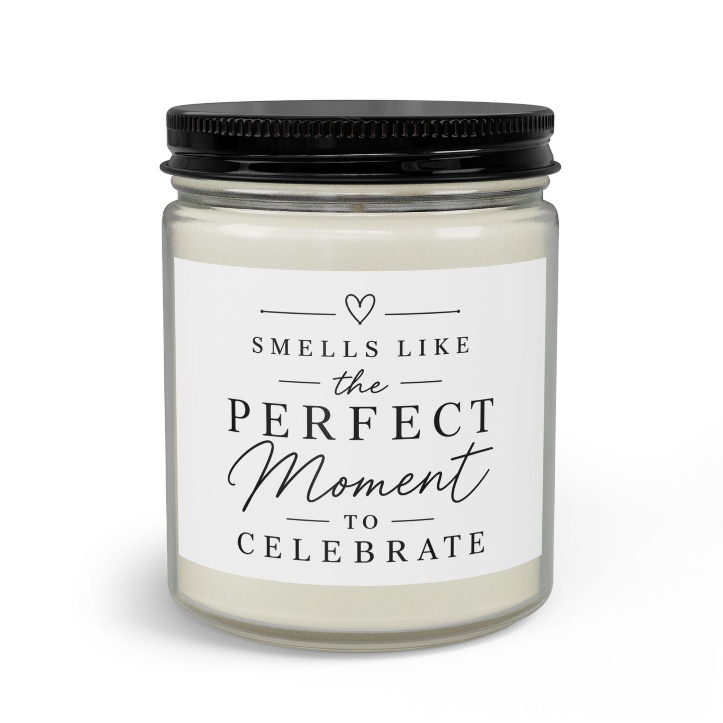 Celebration Soy Candle Set with Matches & Wick Trimmer — "Smells Like the Perfect Moment to Celebrate"